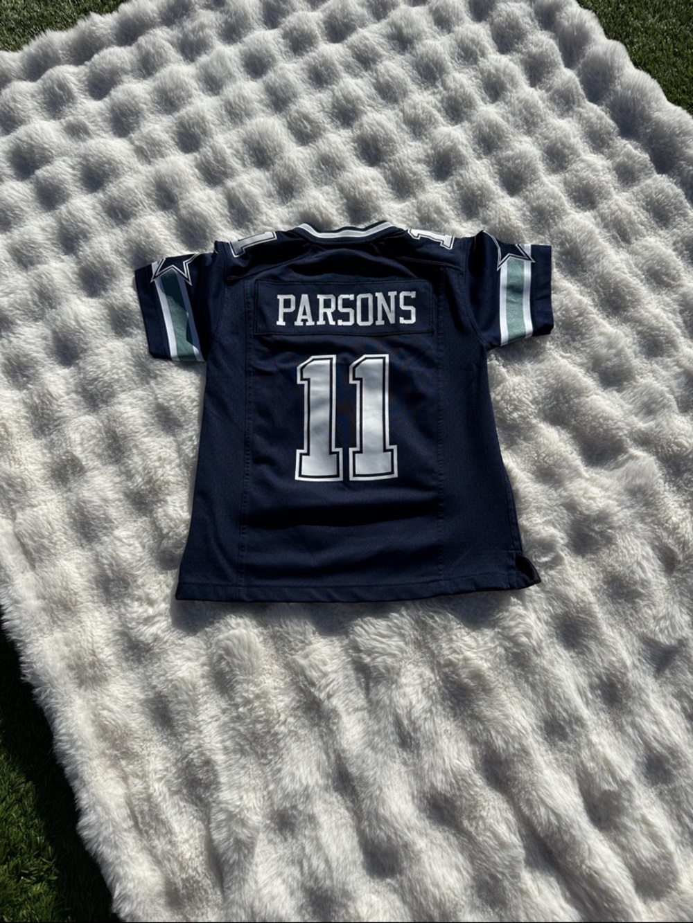 Kids Dallas cowboys parsons jersey Nike small